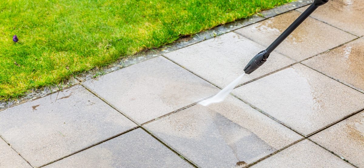 nettoyage terrasse en beton